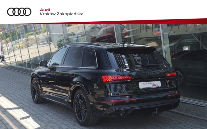 Audi Q7 cena 389800 przebieg: 39269, rok produkcji 2023 z Szczekociny małe 781